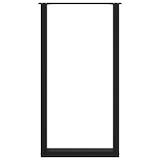 thumbnail of vidaXL Bartafelpoten 2 st U-vormig 60x(110-111) cm staal zwart