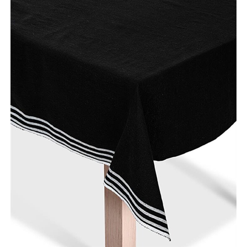 MARKSLÖJD Tafelkleed Stenhild 150x300cm zwart
