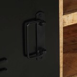 thumbnail of Helloshop26 - Meuble TV design industriel avec grand espace de rangement 80 x 30 x 40 cm en bois massif de manguier brun 02_0057628