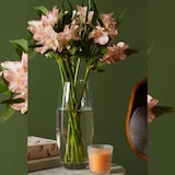 thumbnail of Atmosphera - Vaso in vetro curvato trasparente Ø11x26cm