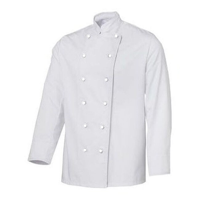 Grevotex Kochjacke / Bäckerjacke CLASSIC weiß / Größe 94