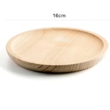 thumbnail of Juego de 6 Platos de madera COSHANO para pulpo, pizza, etc. Diametro de 16cm