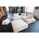 thumbnail of KAWOLA Modulsofa WIOLO SOFT 4 Module 4 Rückenkissen Cord cremeweiß