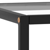 thumbnail of vidaXL Couchtisch Schwarz mit Hartglas 40x40x50 cm