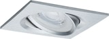 thumbnail of Paulmann LED Einbauleuchte 3-Step-Dim Nova Coin 3-Step-Dim Basisset schwenkbar  eckig 84x84mm 50° Coin 3x6W 3x470lm 230V dimmbar 2700K Alu gedreht