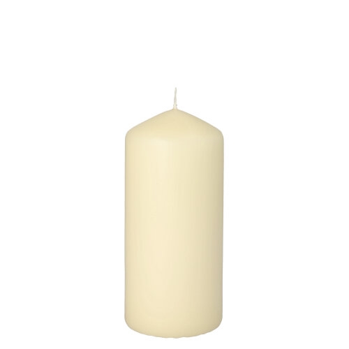 Papstar 10 X Stumpenkerze Ø 60 mm · 130 mm creme