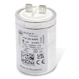 thumbnail of Kondensator AEG 125002033/4 8µF 425/475V mit Steckfahnen für Wäschetrockner