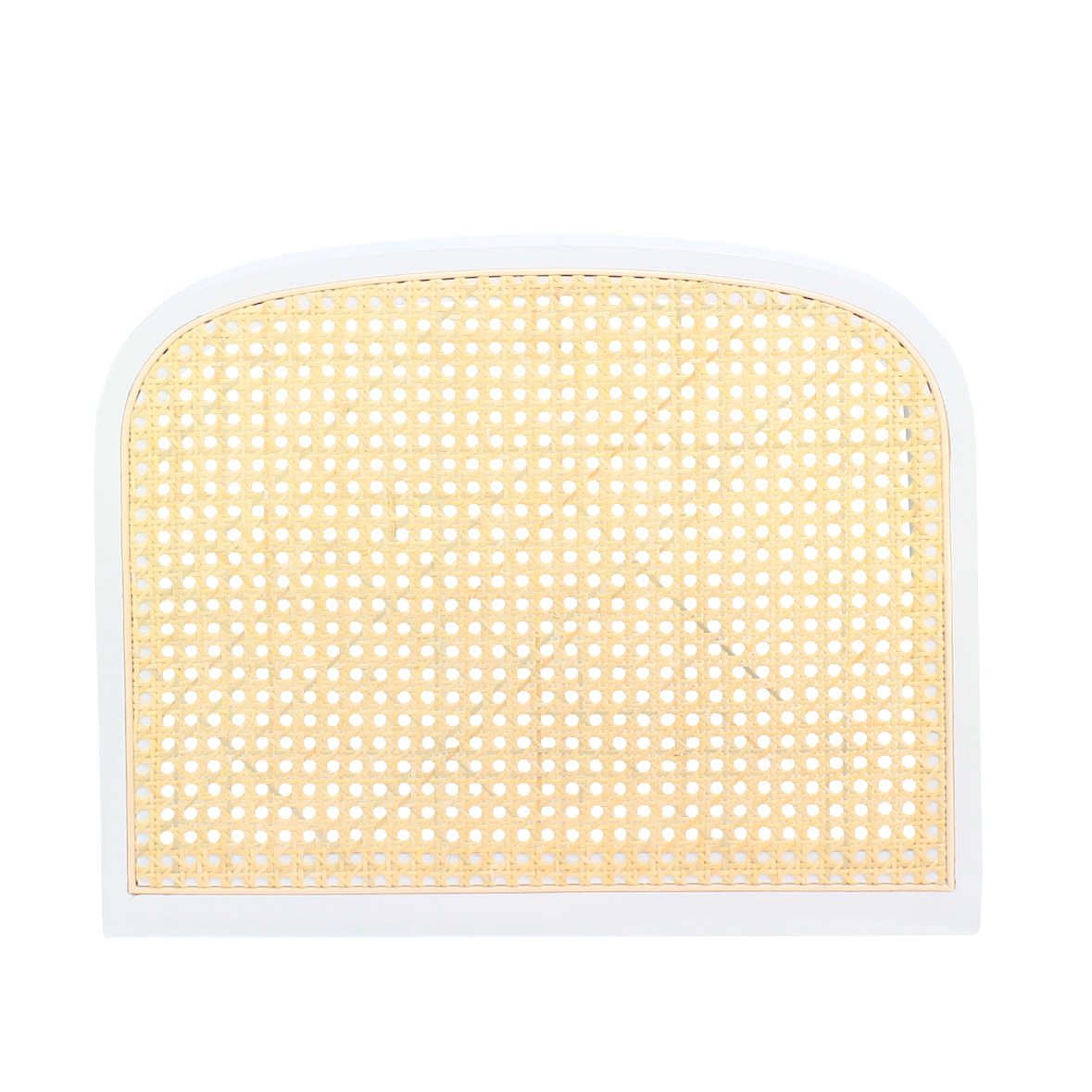 pemora Sitzfläche für Schwingstuhl Freischwinger mit Wiener Geflecht  JENA weiß