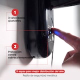 thumbnail of Ventoinha de Parede SOGO VEN-SS-21325; 3 modos; Oscilação e inclinação; 50W; Temporizador até 7,5 horas; Inclui comando