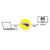 thumbnail of ROLINE GOLD Adapter USB Typ C - HDMI, ST/BU