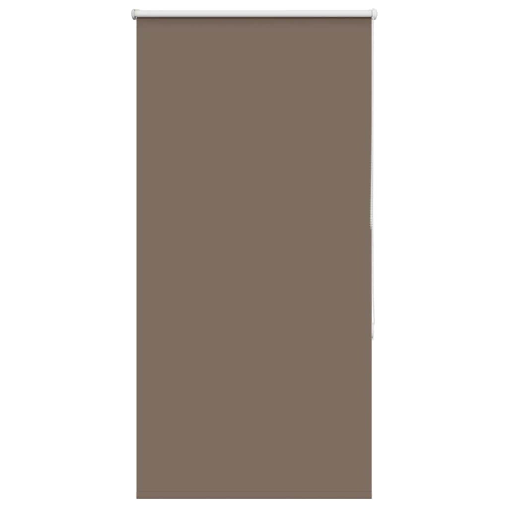 vidaXL Verdunkelungsrollo Kaffeebraun 85x130cm Stoffbreite 80,7 cm