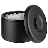 thumbnail of APS 36006 Eisbox/ Eiswürfelbehälter, Ø 27 cm, Höhe 20 cm, Aluminium schwarz, Innenbehälter für 300 Eiswürfel, Volumen 6 Liter