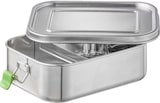 thumbnail of APS 66901 Hochwertige Edelstahl Lunchbox / Brotdose 1.100 ml inkl. Trennwand / auslaufsichere Frischhaltedose