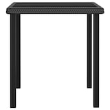 thumbnail of Set Da Pranzo Da Giardino 3 Pz In Polyrattan Nero