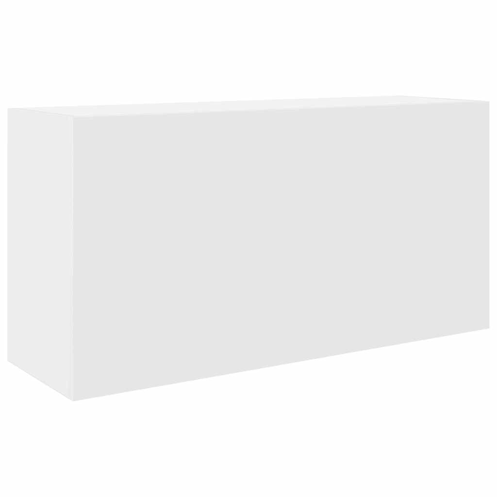 vidaXL Bad-Wandschrank Weiß 80x25x40 cm Holzwerkstoff
