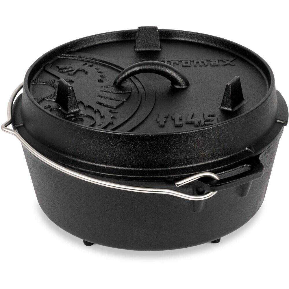 Petromax Feuertopf ft4.5 Standfuß, 4 L, Gusseisen