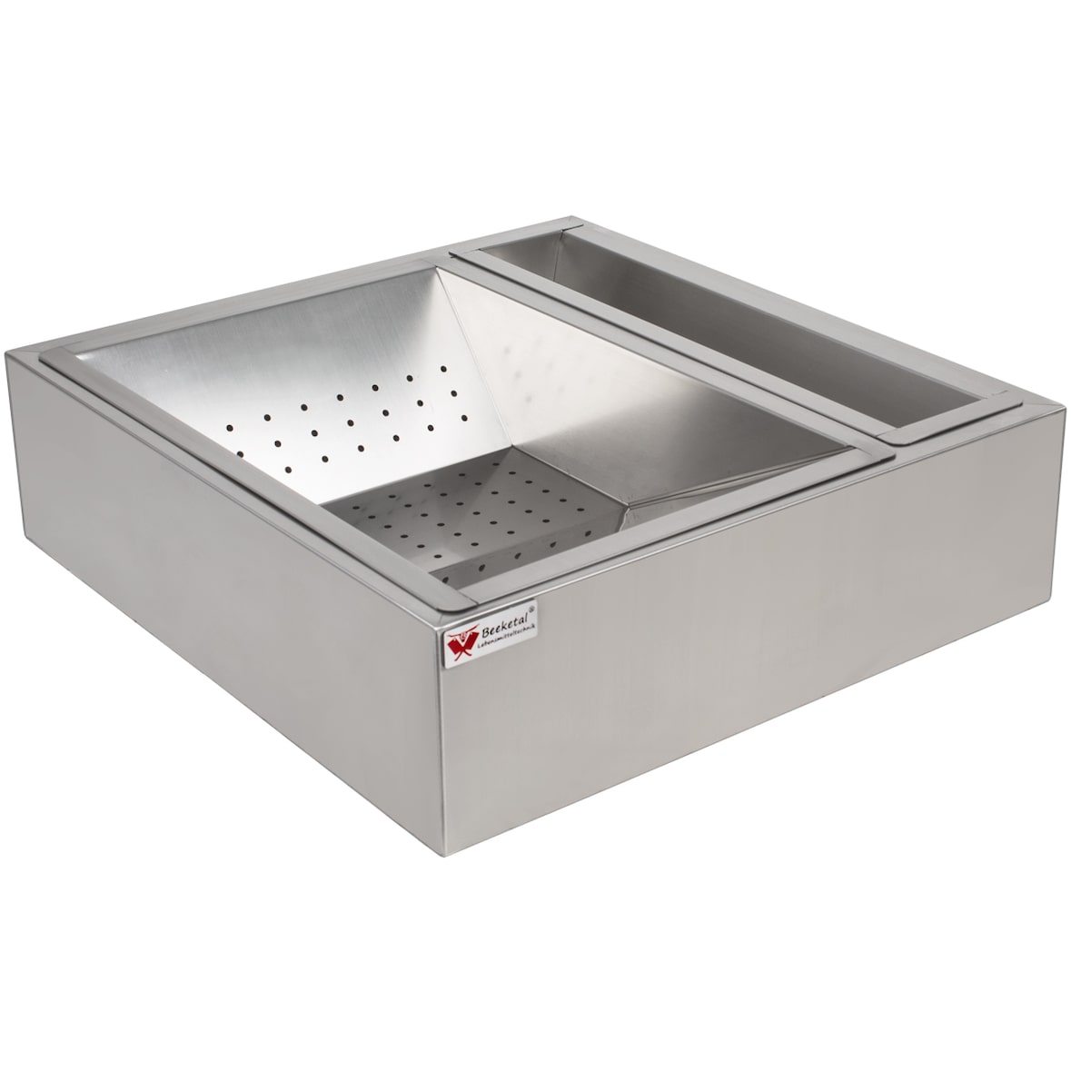 Beeketal Pommes Abtropfschale Frittierseiher Pommessieb BPAS-2