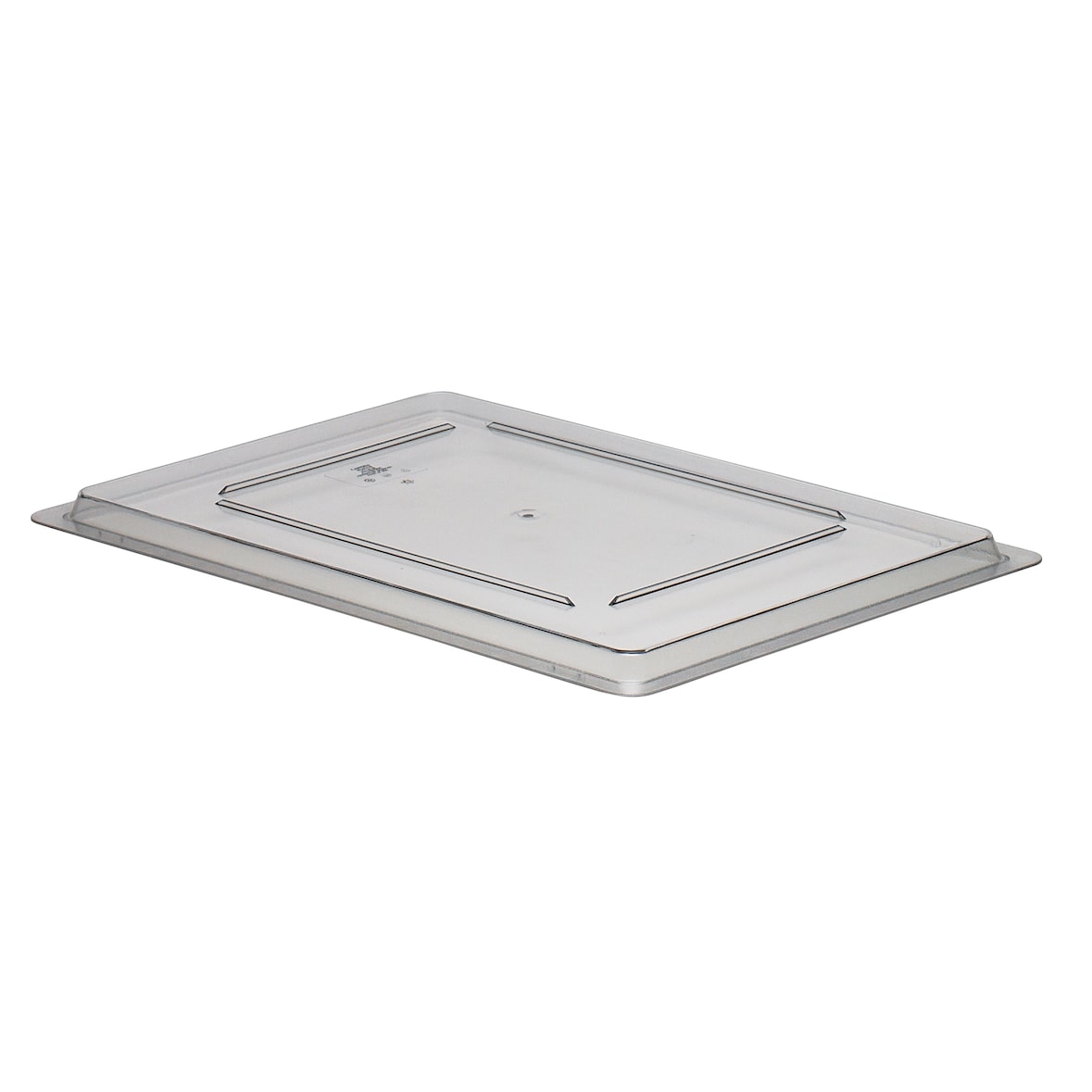 CAMBRO - 1826CCW-135 - COPERCHIO piano per contenitore di stoccaggio (non incluso) - 66 x 45,7 cm - Policarbonato Trasparente