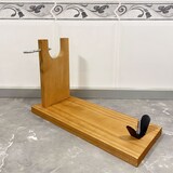 thumbnail of WellHome - Hamhouder van grenenhout 40x16x23 cm, met stalen hardware en bevestiging