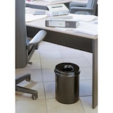 thumbnail of Vepa Bins Sicherheitspapierkorb 30 L Schwarz Stahl 3403467