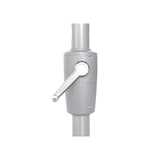 thumbnail of METRO PROFESSIONAL Parasol carré avec pied, aluminium, 3 x 3 m, hydrofuge, protection UV50+, hydrofuge, humus/platinum
