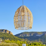 thumbnail of Lumisky Suspension Extérieure Rotin Beige D50cm Câble 5m Rotin Beige