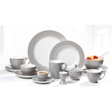 thumbnail of Ritzenhoff & Breker DOPPIO Milchkaffeetasse 350 ml grau 6er Set