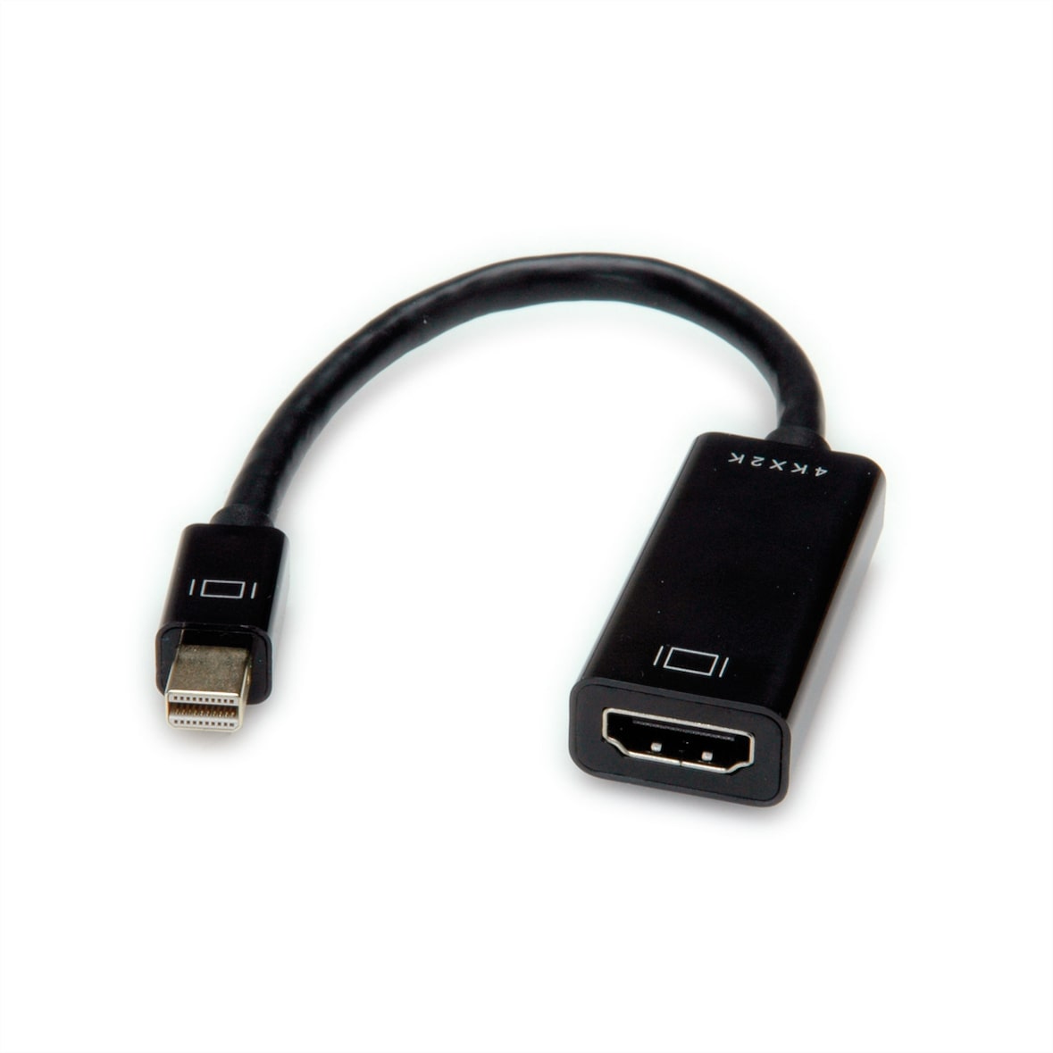 VALUE Mini DisplayPort - HDMI Adapter, v1.2, Mini DP Male - HDMI Female