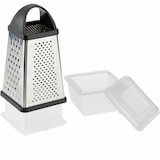 thumbnail of Groenterasp | RVS + Kunststof | 4 Zijden | Opvangbak 80mm | 136x250mm