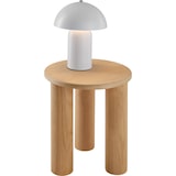 thumbnail of tectake Table d'appoint ronde SISI avec pieds en bois massif - Chêne clair - 405954