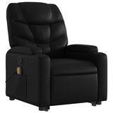 thumbnail of vidaXL Massagesessel mit Aufstehhilfe Schwarz Kunstleder