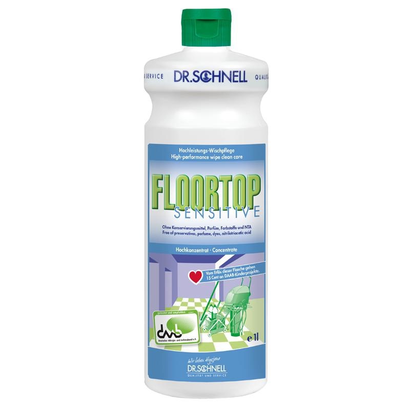 Dr.Schnell FLOORTOP SENSITIVE Hochleistungswischpflege 1 l Flasche
