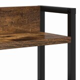 thumbnail of vidaXL Kopfteil mit Regal Räuchereiche 180 cm Holzwerkstoff