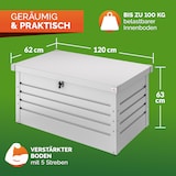 thumbnail of Gardebruk Auflagenbox Abschließbar Gasdruckfeder Weiß