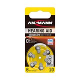 thumbnail of Ansmann 5013223 1x6 Ansmann Zinc-Air 10 (PR70) Hörgeräte Batterien