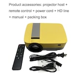 thumbnail of Mini Videoprojecteur Android 4500 Lumens HD Smart Wi-Fi HDMI USB 1080P Portable YONIS
