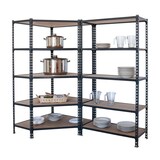 thumbnail of Confezione Mensole Angolari senza viti Maderclick Corner 5/300 + 2 Mensole senza viti Maderclick 5/300 Galva/legno