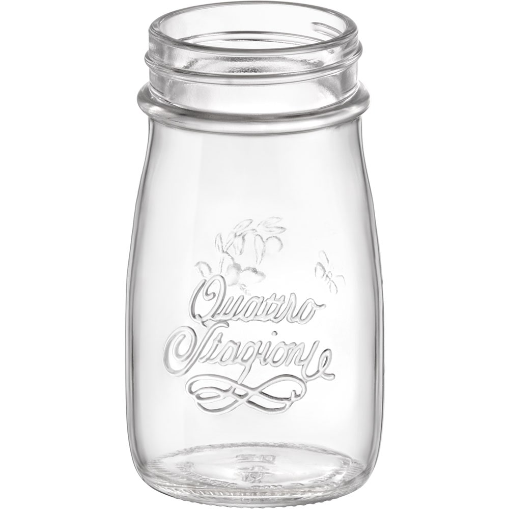 Quattro Stagioni Flasche ohne Deckel 02 Liter Set 12 Stück Ø 64mm