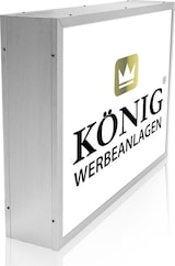 thumbnail of Dreifke® LED Leuchtkasten beidseitig, Scheibe, 80 x 120cm (B x H), ohne Druck