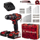 thumbnail of Einhell TE-CD 18/40 Li-i +64 (2x2,0Ah) Akku Schlagbohrschrauber Set inkl. Koffer