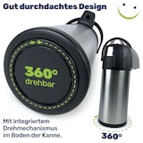 thumbnail of Edelstahl Airport Pumpkanne, 5 Liter- doppelwandig, auslaufsicher