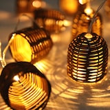 thumbnail of Lumisky Luces solares de cadena Polyrotin 3.8M Marron