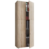 thumbnail of VCM Kleiderschrank Lona Sonoma-Eiche (Sägerau) B. 70 x  H. 184 x T. 40 cm