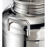 thumbnail of Sansone il gioiello, contenitore bidone olio da 3 litri in acciaio 18/10 con rubinetto e stand