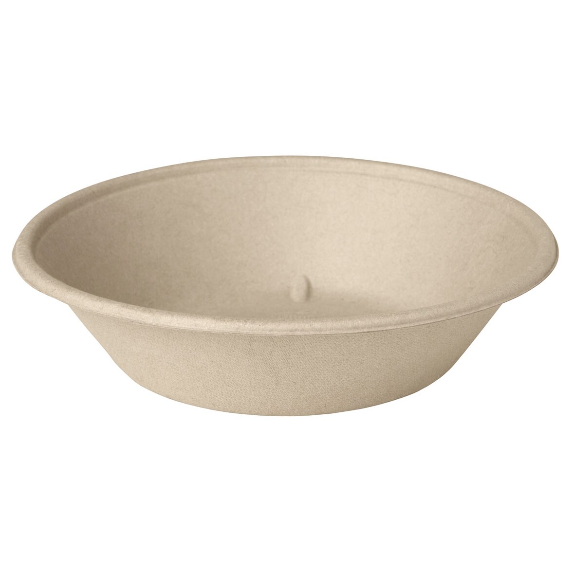 320x DUNI Salatschalen Bagasse rund 194 x 48 mm 800 ml braun  (177000)