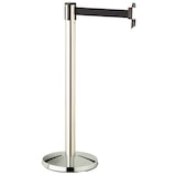 thumbnail of ROSSIGNOL Barrière de délimitation en inox sur socle 3m (x2) PACEO inox/noir