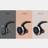 thumbnail of Ecouteurs Bluetooth Sport Étanches Sans Fil Stéréo Avec Basse Puissante Black YONIS