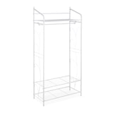 thumbnail of Relaxdays Kleiderständer Metall, Garderobenständer Vintage, HxBxT: 161 x 78 x 36 cm, 3 Ablagen & Kleiderstange, weiß