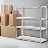 thumbnail of Estantes de arrumação 160x60x180 cm branco