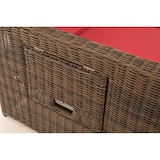 thumbnail of Divano Ancona 5mm marrone-meliert/rosso rubino